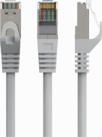 Gembird PP6A-LSZHCU-25M S/FTP Cat6A RJ45 Patch kábel 25m - Szürke