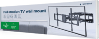 Gembird WM-120ST-01 60"-120" LCD TV / Monitor fali tartó konzol - Fekete