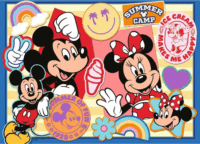 Ravensburger Disney Úton Mickey-vel és Minnie-vel 200 darabos puzzle
