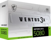 MSI GeForce 5080 16GB GDDR7 Ventus 3X OC Videókártya - Fehér