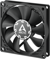 Arctic P8 Slim PWM PST 80mm PWM Rendszerhűtő Ventilátor - Fekete