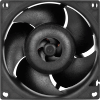 Arctic S8038-10K 80mm PWM Szerver Rendszerhűtő ventilátor 4db - Fekete