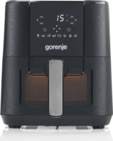 Gorenje AF1350DWB AirFryer Forrólevegős sütő 5,4L 1350 Watt - Fekete