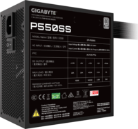 Gigabyte 550W P550SS 80+ Silver Tápegység - Fekete