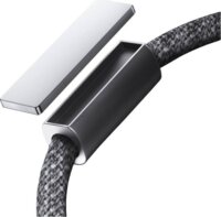 Joyroom S-A50 USB-C apa - USB-C apa Adat és töltő kábel 1.2m - Szürke