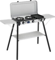 Campingaz Camping Kitchen 2 Multi Cook Hordozható 3 zónás Gáz / Grill főzőlap - Fehér