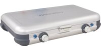 Campingaz Camping Kitchen 2 Grill & Go Hordozható 2 zónás gáz főzőlap - Inox