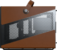 Montech Heritage Mini Torony Számítógépház - Fekete / Barna