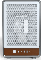 Montech Heritage Mini Torony Számítógépház - Fehér / Barna