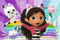 Trefl Gabi babaháza 54 darabos Gabival mindig vidám a játék puzzle