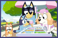 Trefl Vicces Bluey 2x 24 darabos puzzle