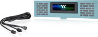 Thermaltake Tower 200 LCD kijelző - Türkiz