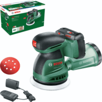 Bosch EasyOrbit 18V-10 Akkumulátoros Excentercsiszoló + 2Ah Akku + Töltő