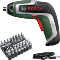 Bosch IXO 7 Akkumulátoros csavarozó + Bitkészlet (32 darabos)