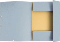 Exacompta Prespán A4 Gumis mappa - Szürke