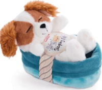 Nici Alvó Spániel plüsskutyus kosárban 12 cm