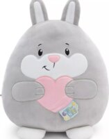 Nici Chill-Nici Szürke Nyuszi szívvel plüssfigura 30 cm