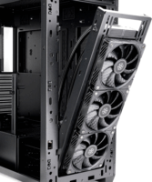 SilverStone SETA H2 Midi Torony Számítógépház - Fekete