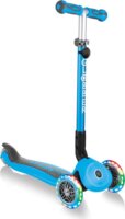 Globber Go-Up Deluxe Lights Háromkerekű gyerek roller üléssel - Kék