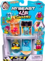 Moose Toys Mr. Beast Lab Swarms Szörnylabor kémcső 5 darabos figura szett 2. széria
