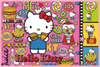 Trefl Hello Kitty és barátai 2 x 200 darabos puzzle