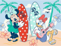 Trefl Minnie és Daisy a tengerparton 30 darabos puzzle
