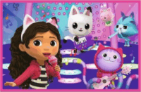 Trefl Gabi babaháza - Játék Gabival 2 x 24 darabos puzzle