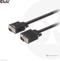 Club3D CAC-1710 VGA - VGA Kábel 10m - Fekete