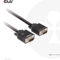 Club3D CAC-1710 VGA - VGA Kábel 10m - Fekete
