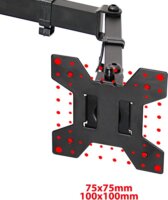 Esperanza Sylen 10"-27" LCD TV / Monitor asztali tartó kar - Fekete (2 kijelző)