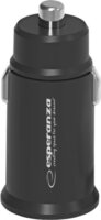 Esperanza Quick Power Charger USB-A / USB-C Autós töltő 20W - Fekete