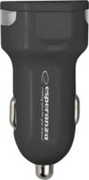 Esperanza Quick Power Charger 2xUSB-A Autós töltő 18W - Fekete