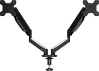 Esperanza Mache 17"-27" LCD TV / Monitor asztali tartó kar - Fekete (2 kijelző)