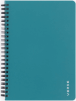 Verde 8-872 60 lapos A5 Vonalas spirálfüzet - Türkiz