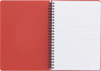 Verde 8-871 60 lapos A5 Vonalas spirálfüzet - Piros