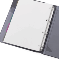 Verde 2-705 A4 Konferencia mappa - Piros