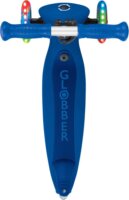 Globber Go-Up Active Lights Háromkerekű gyerek roller üléssel - Kék