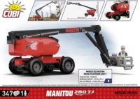 Cobi 1683 Manitou 280TJ teleszkópos rakodó 347 darabos Építőjáték