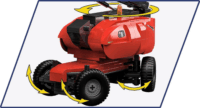 Cobi 1683 Manitou 280TJ teleszkópos rakodó 347 darabos Építőjáték