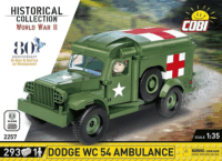 Cobi 2257 Dodge WC-54 Egészségügyi jármű 293 darabos Építőjáték