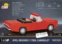 Cobi 24599 Opel Rekord C 1700 L Cabriolet 140 darabos Építőjáték