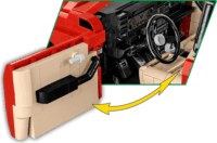 Cobi 24357 Lancia Delta HF Integrale 2068 darabos Építőjáték