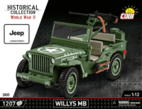 Cobi 2805 Willys MB Jeep 1207 darabos Építőjáték