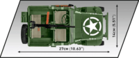 Cobi 2805 Willys MB Jeep 1207 darabos Építőjáték