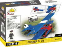 Cobi 2994 Fokker D.VII repülő 256 darabos Építőjáték