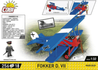 Cobi 2994 Fokker D.VII repülő 256 darabos Építőjáték