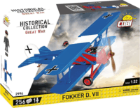 Cobi 2994 Fokker D.VII repülő 256 darabos Építőjáték