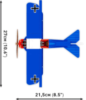 Cobi 2994 Fokker D.VII repülő 256 darabos Építőjáték