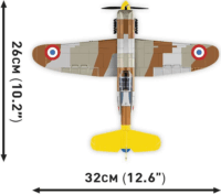 Cobi 5734 Dewoitine D.520 vadászrepülő 335 darabos Építőjáték