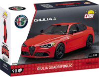 Cobi 24604 Alfa Romeo Giulia Quadrifoglio (Piros) 90 darabos Építőjáték